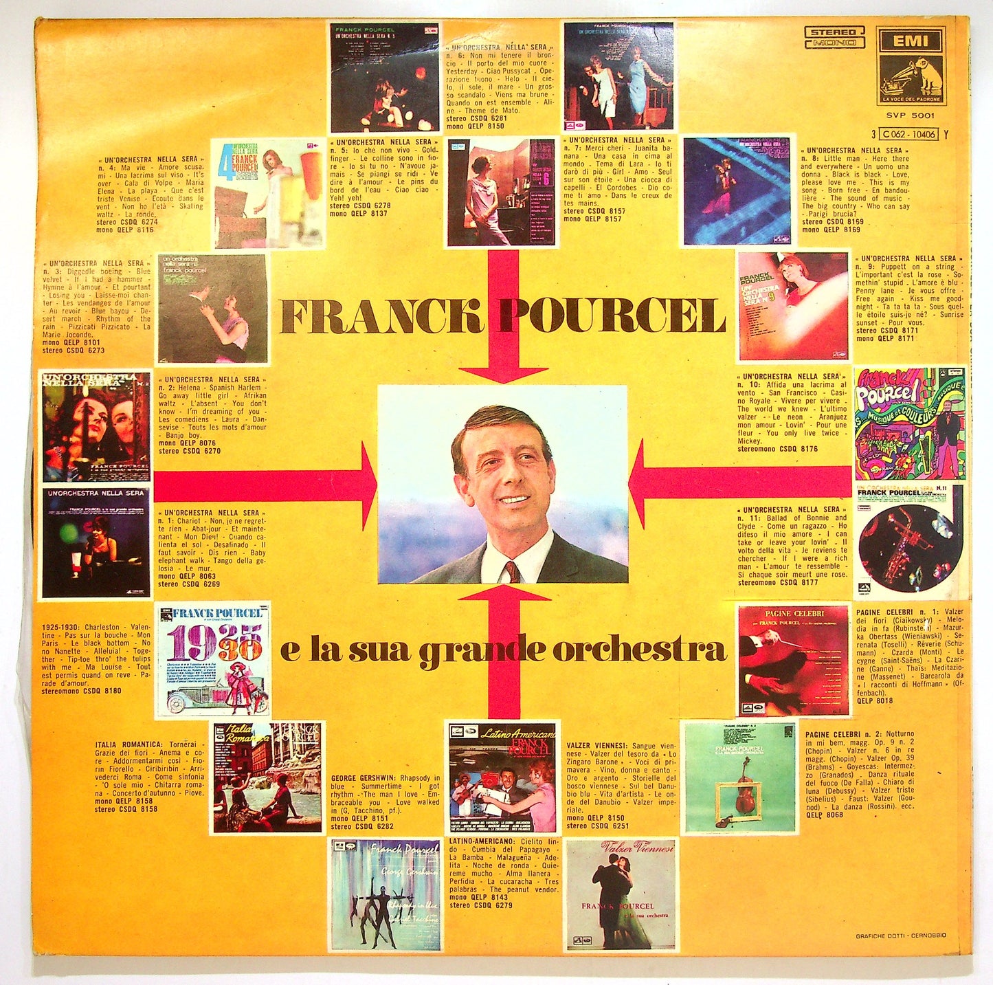 EBOND Franck Pourcel E La Sua Grande Orchestra - Special Vinile V109054