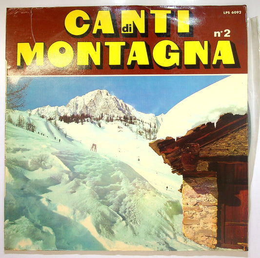 EBOND Coro Alpino Nives Di Premana - Canti Di Montagna No. 2 Vinile V109056