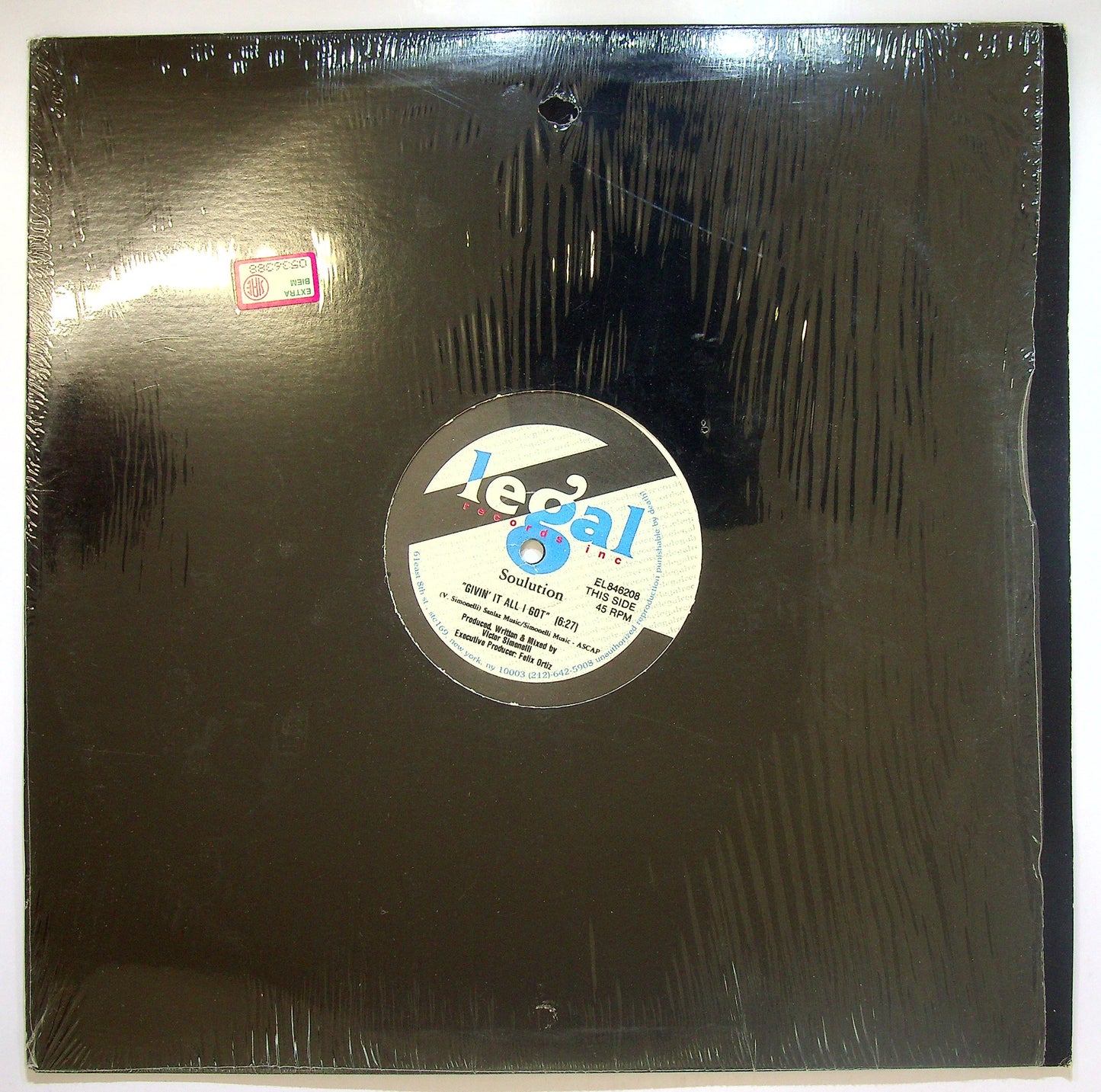 EBOND Soulution - Givin' It All I Got Vinile V109061
