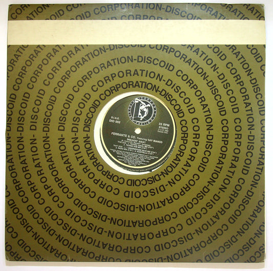 EBOND Ferrante & Co. Featuring Kay Bianco - Breakin' Away Vinile V109066