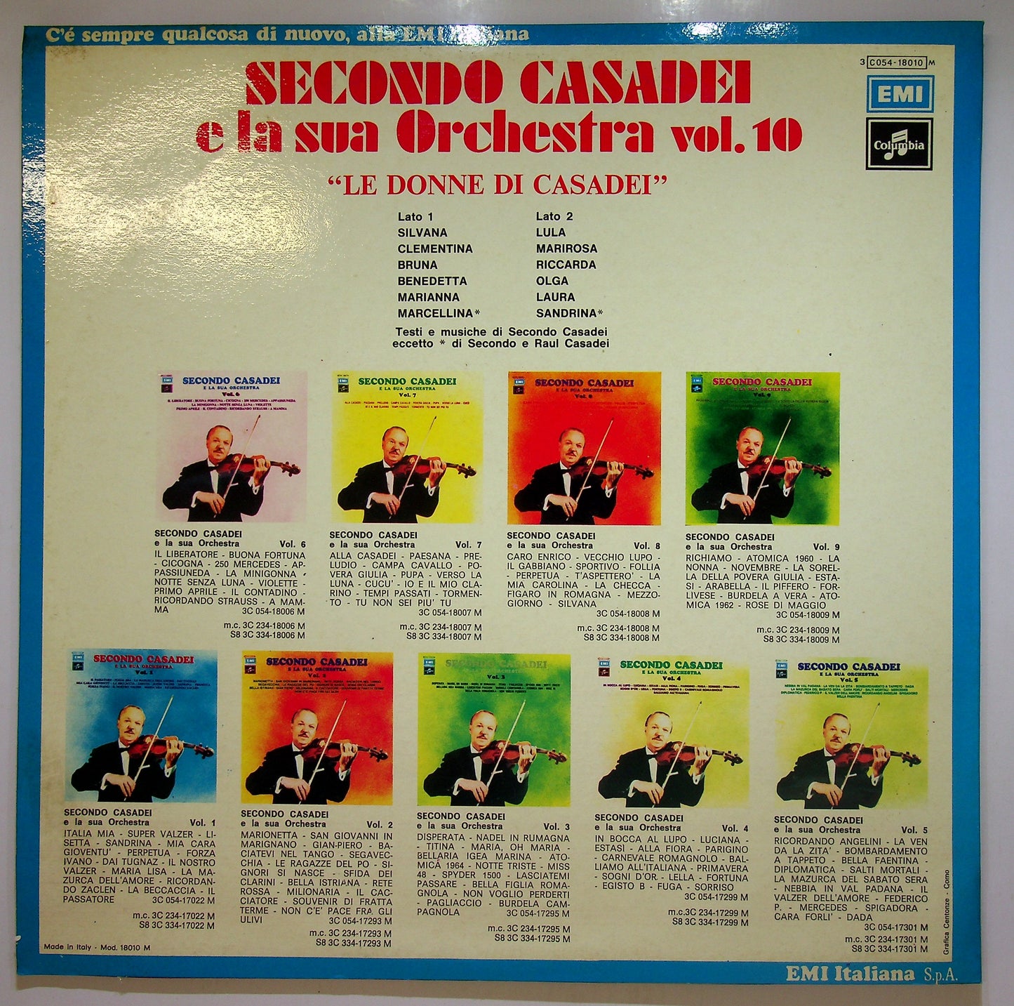EBOND Secondo Casadei E La Sua Orchestra - Vol.10 Vinile V109080