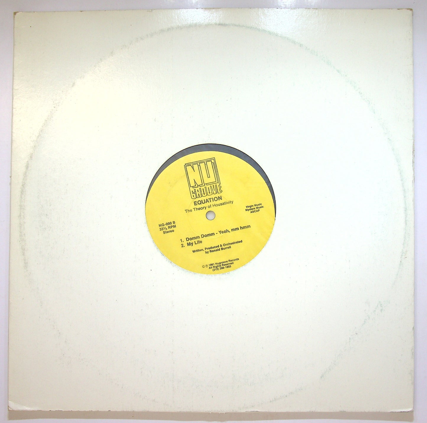 EBOND Equation - The Theory Of Housativity Vinile V109081