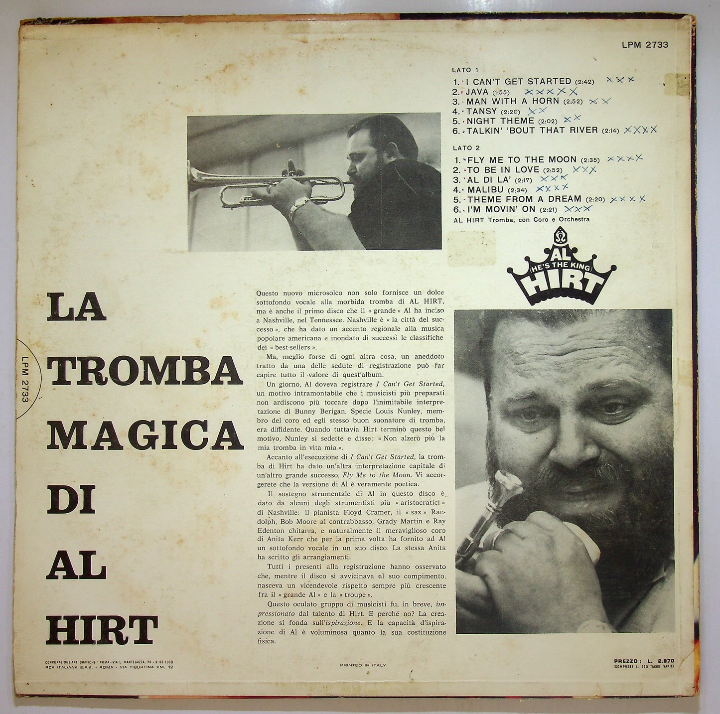 EBOND Al Hirt - La Tromba Magica Vinile V109105
