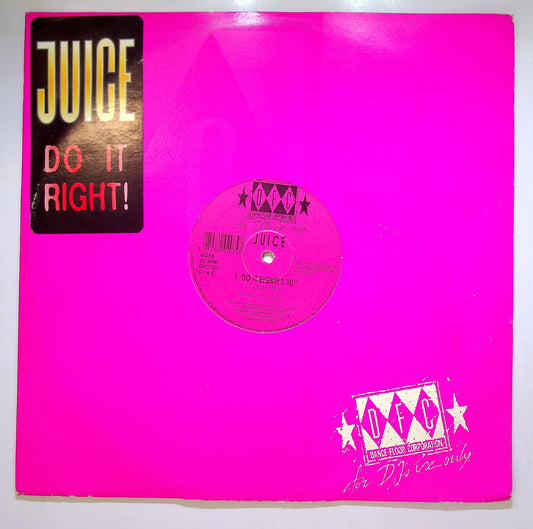 EBOND Juice - Do It Right! Vinile V109110