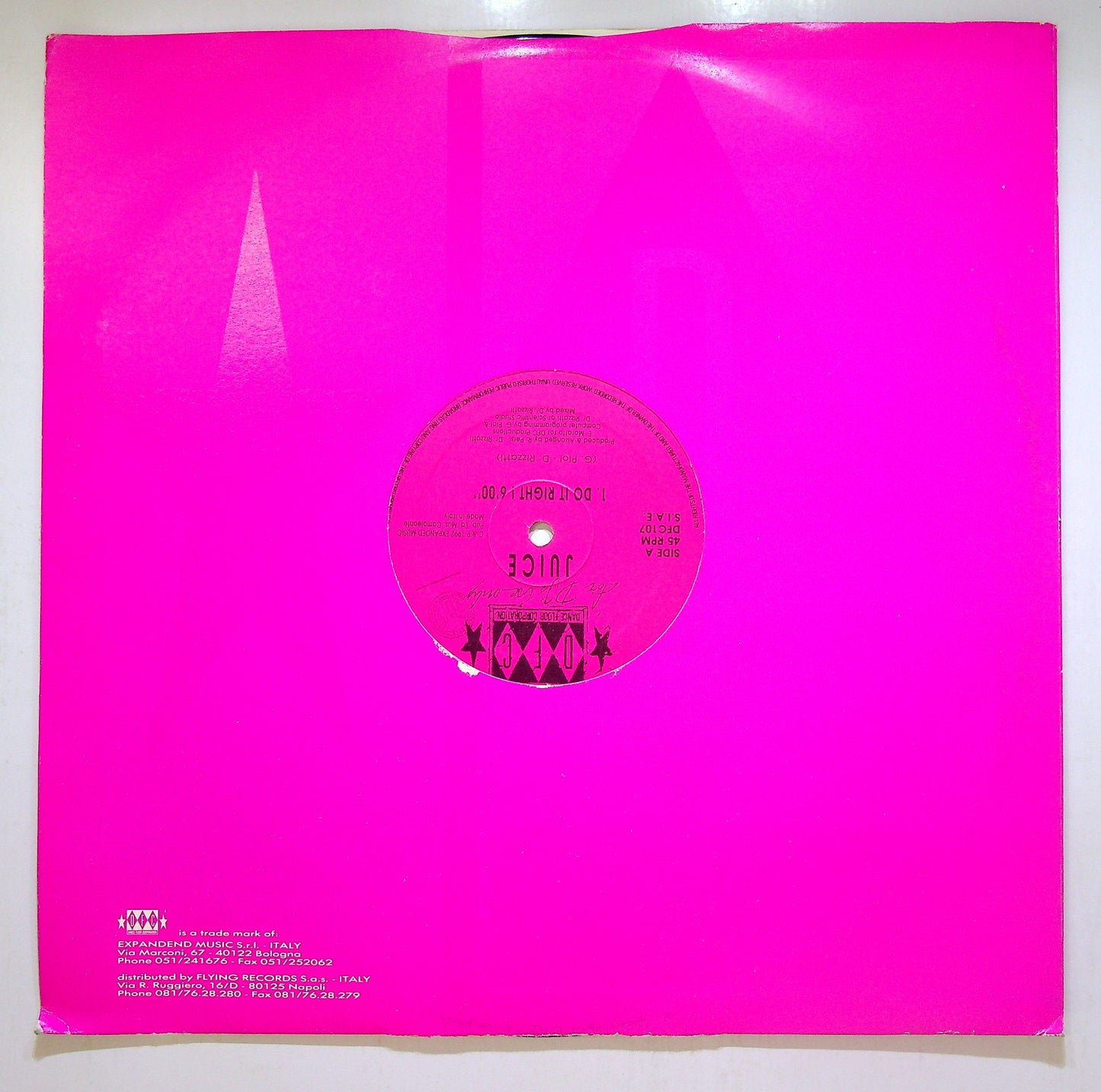 EBOND Juice - Do It Right! Vinile V109110