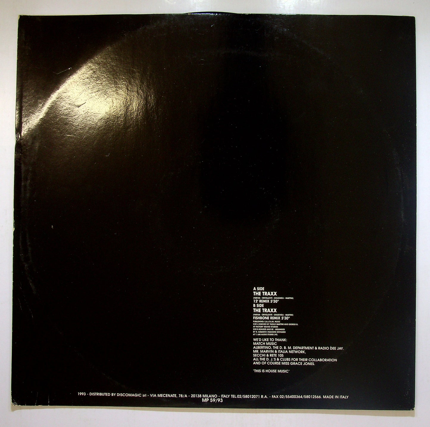 EBOND Miss Jones - The Traxx Vinile V109147