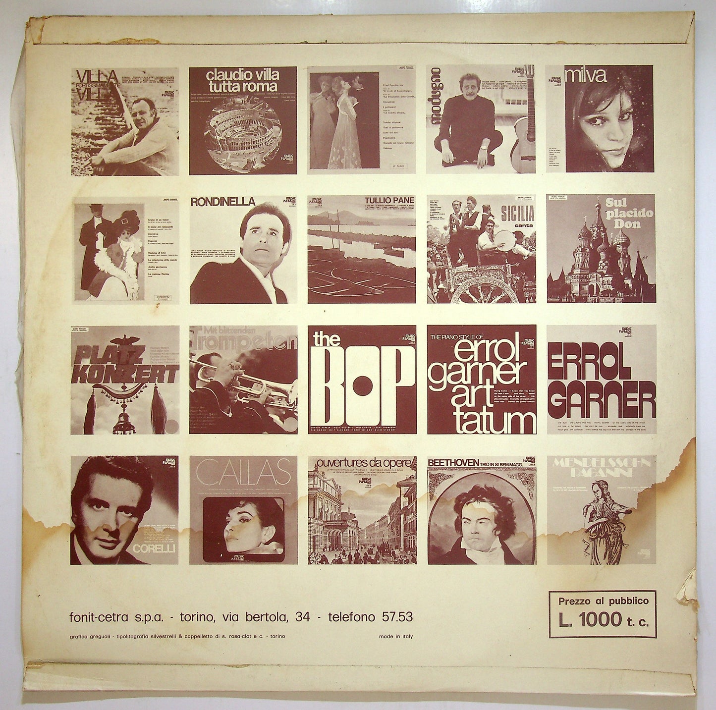 EBOND Domenico Modugno - Modugno Vinile V109149