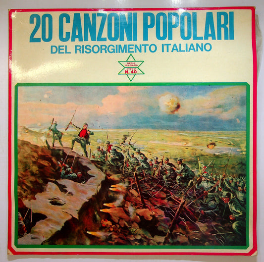 EBOND 20 Canzoni Popolari Del Risorgimento Italiano Vinile V110025