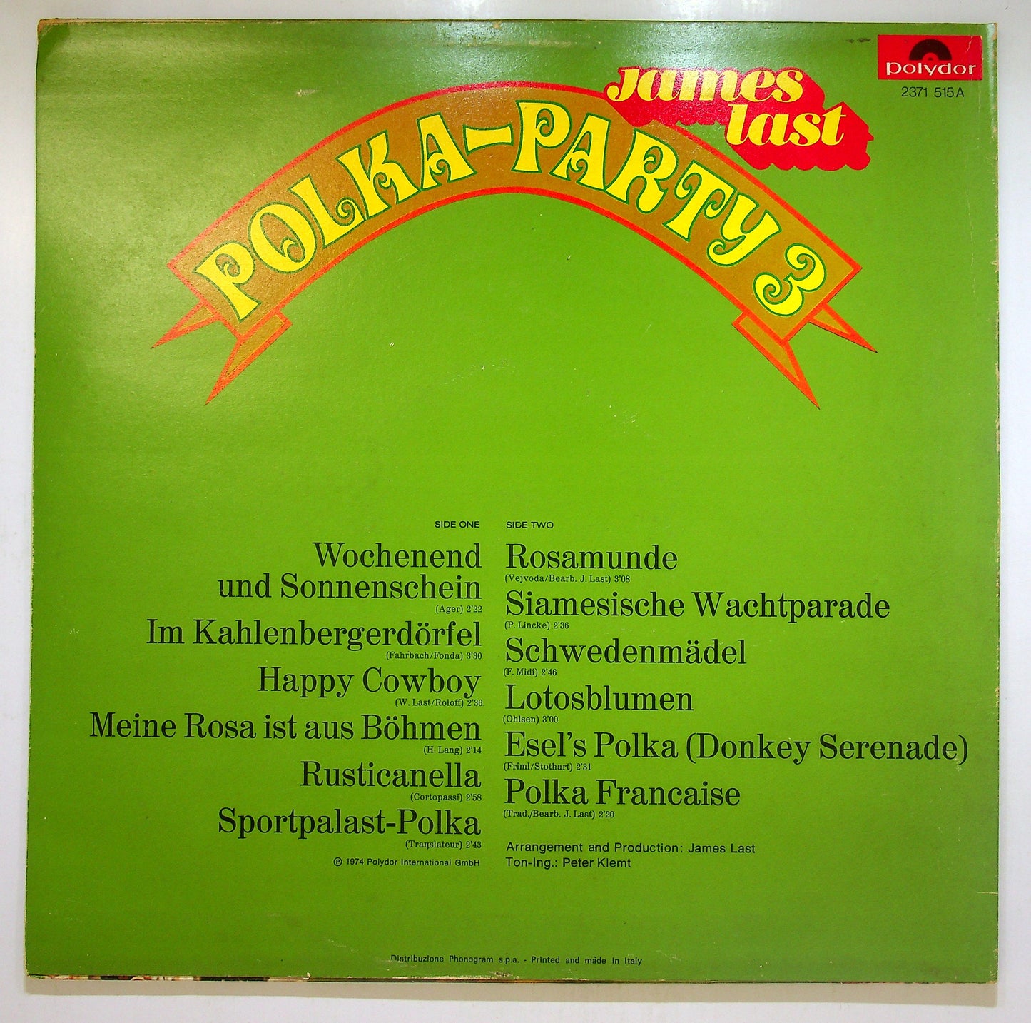 EBOND James Last - Polka-Party 3 Vinile V110026