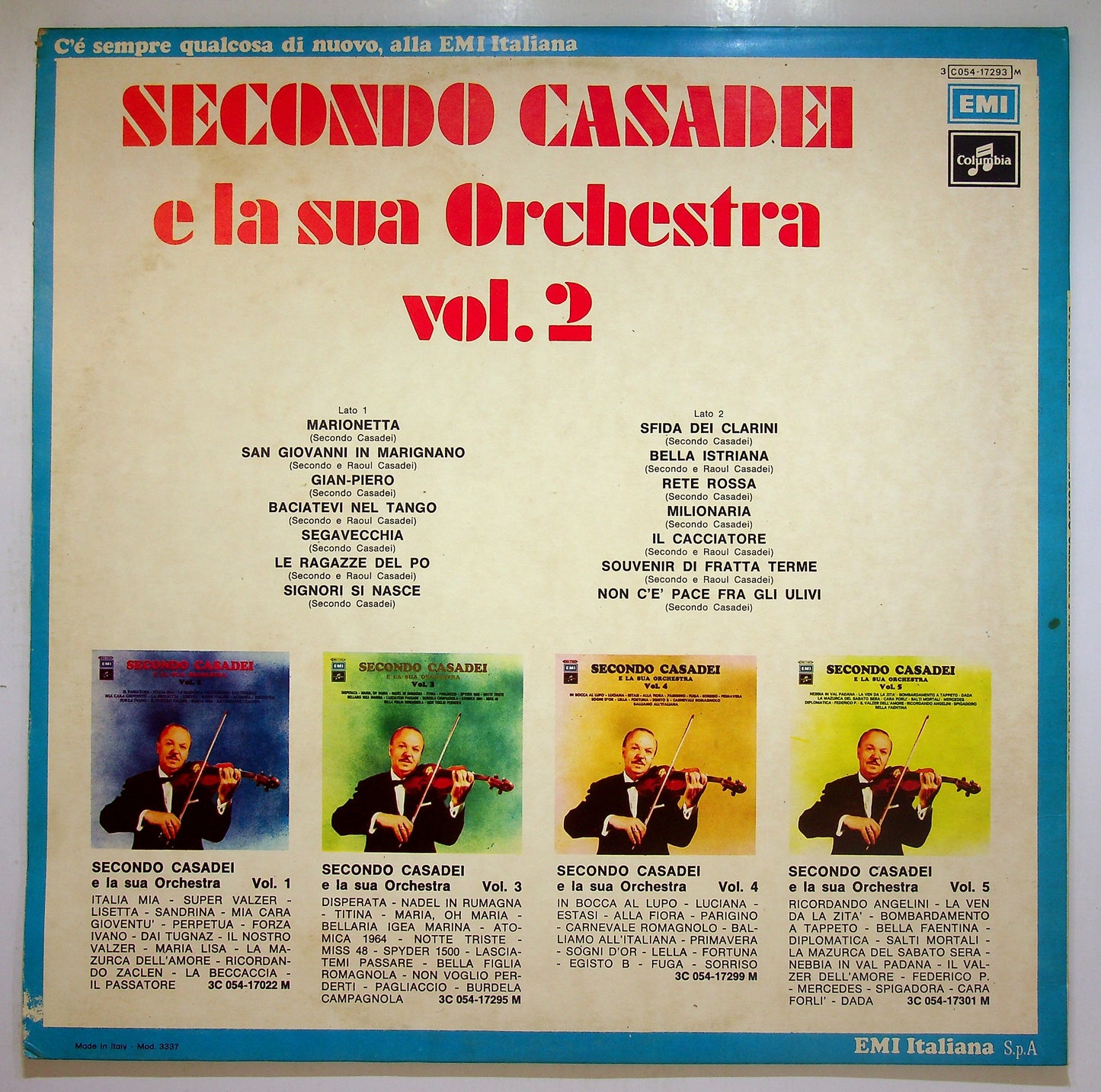 EBOND Secondo Casadei E La Sua Orchestra - Vol.2 Vinile V110031