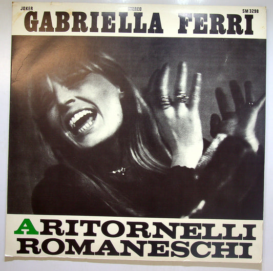 EBOND Gabriella Ferri - Aritornelli Romaneschi Vinile V110055