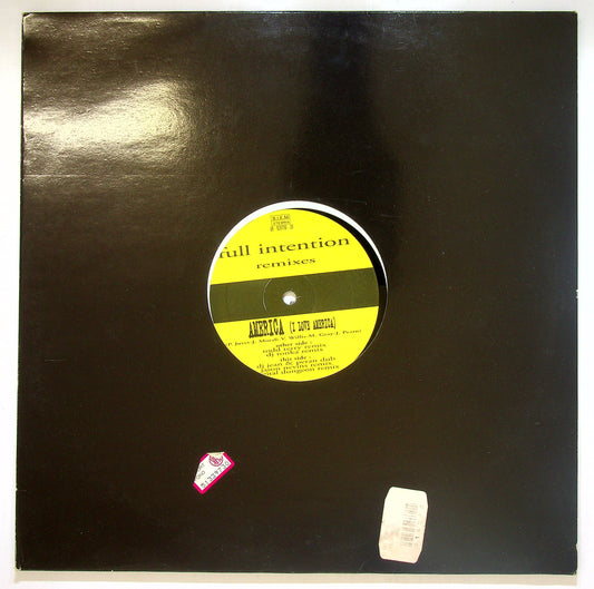 EBOND Full Intention - America (I Love America) Remixes Vinile V110078