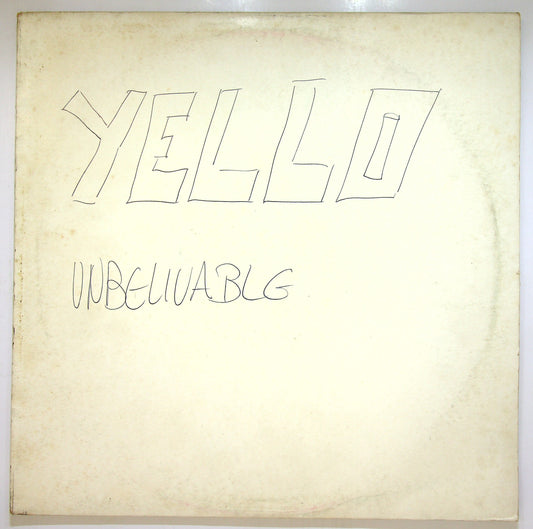 EBOND Yello - Unbelievable (Theme From 'Ford Fairlane') Vinile V110091