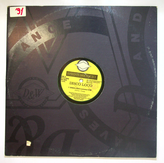 EBOND Einstein Doctor D.J. - Disco Loco Vinile V110103