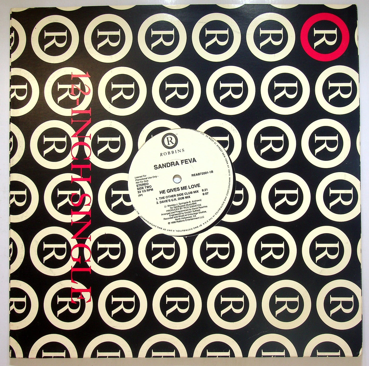 EBOND Sandra Feva - He Gives Me Love Vinile V110114