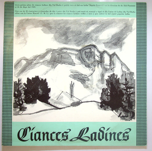 EBOND Dr. Eduard Pizzinini - Ciances Ladines Vinile V110126