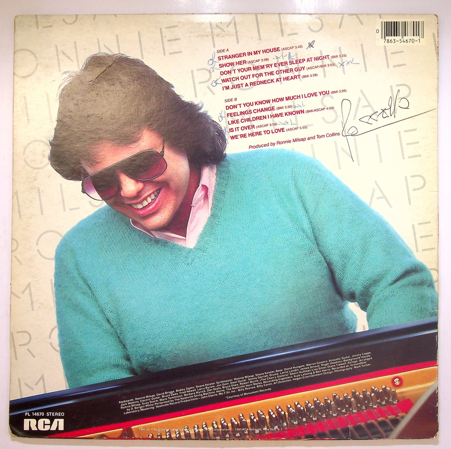 EBOND Ronnie Milsap - Keyed Up Vinile V112010