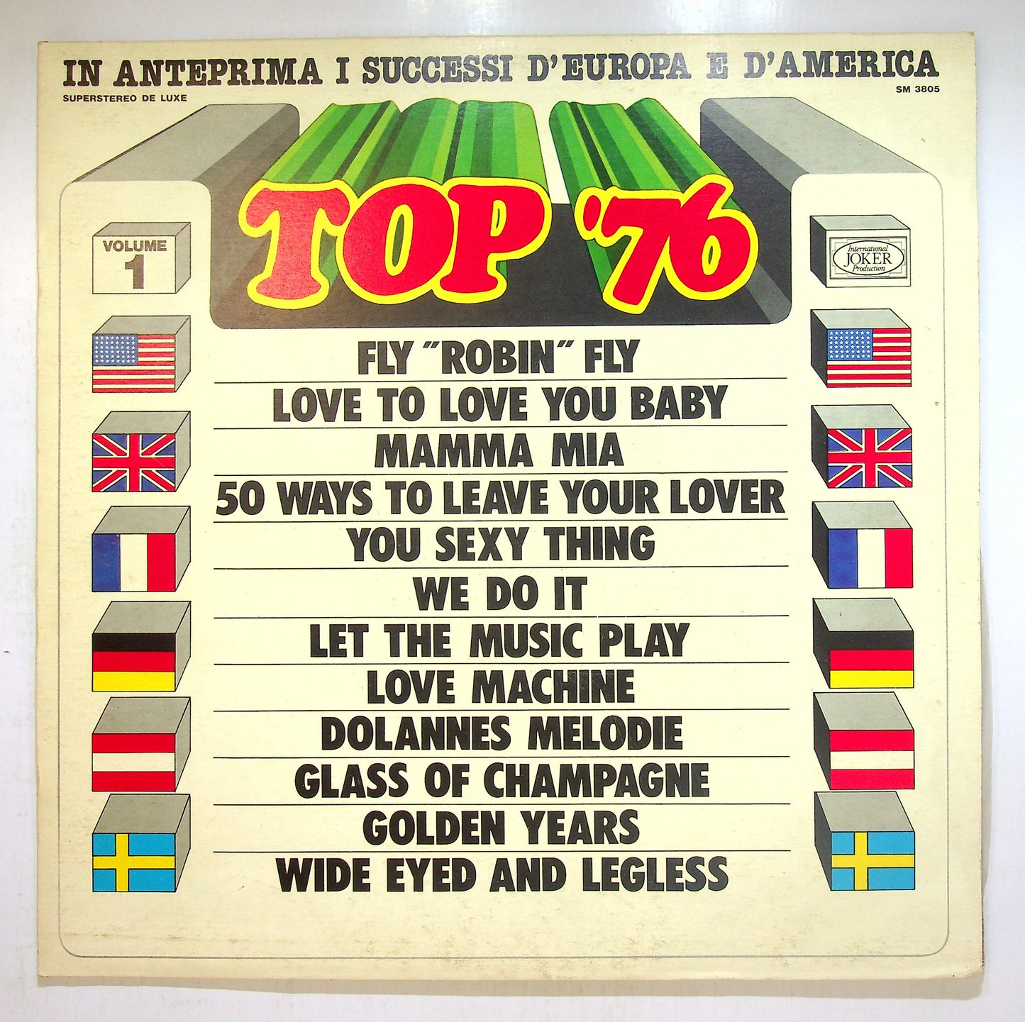 EBOND Various - Top '76 - Volume 1 Vinile V112034