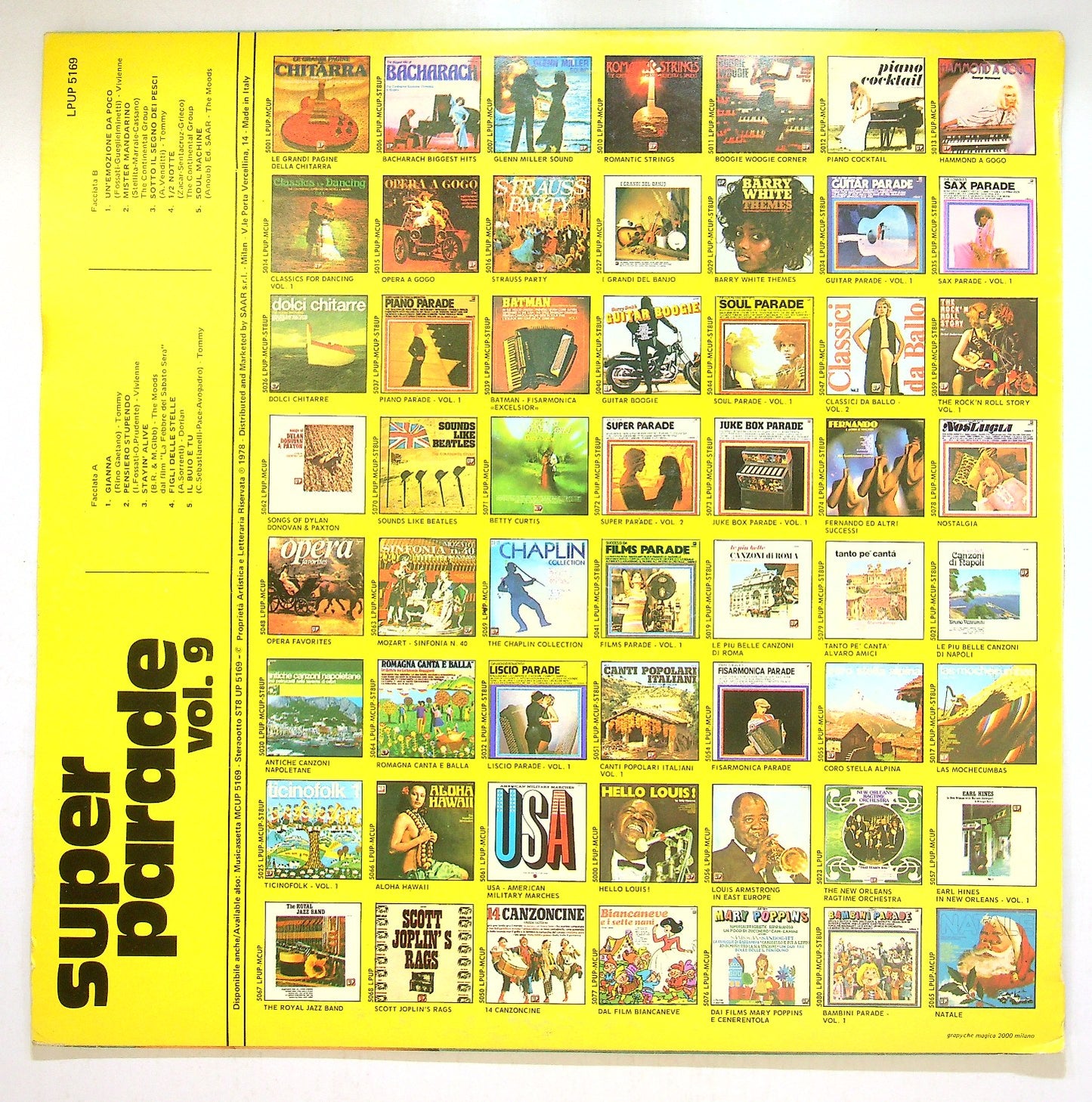 EBOND Various - Super Parade Vol. 9 Vinile V112092