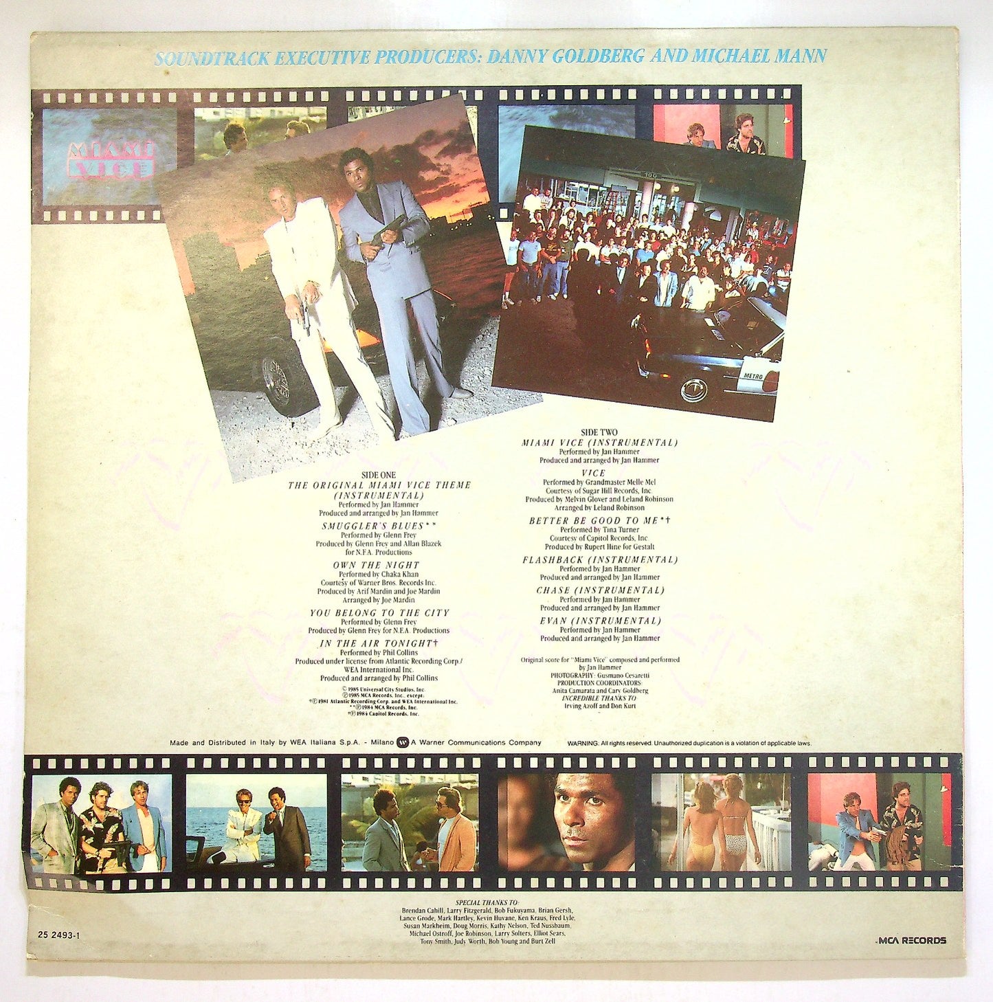 EBOND Various - Miami Vice - Music From The Television Series Vinile V112106