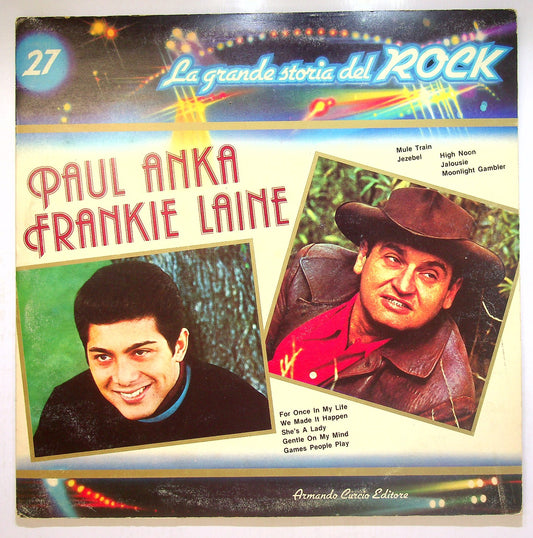 EBOND Paul Anka / Frankie Laine - Paul Anka / Frankie Laine Vinile V112133