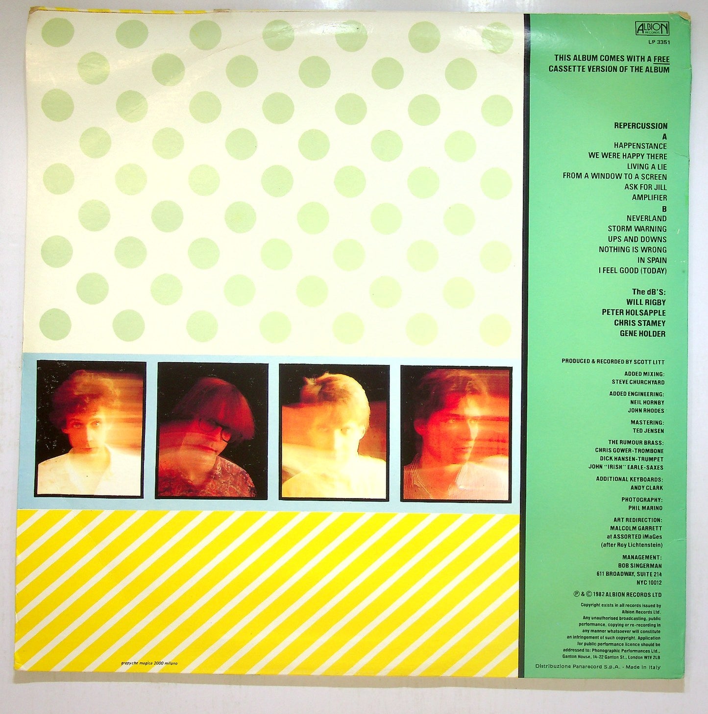 EBOND The dB's - Repercussion Vinile V112135