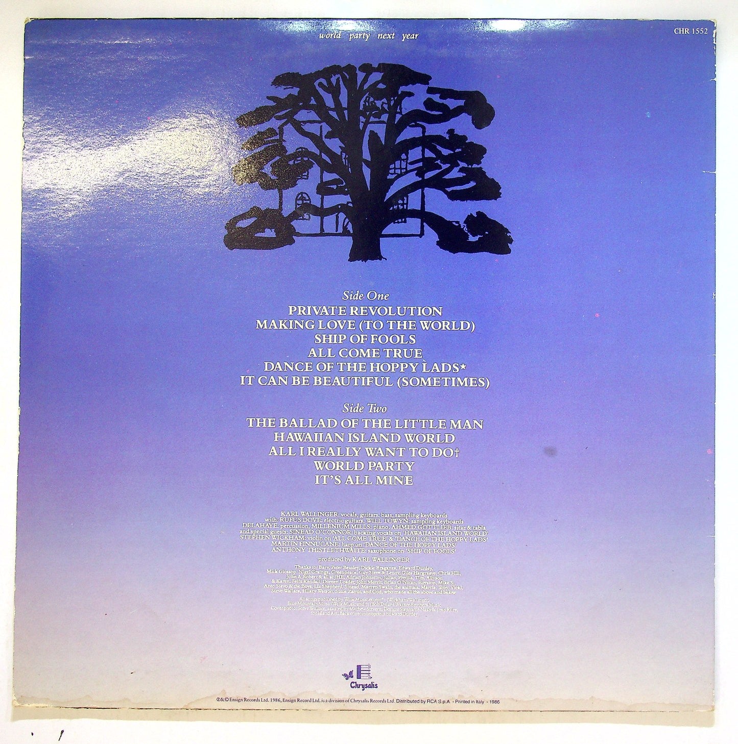 EBOND World Party - Private Revolution Vinile V112138