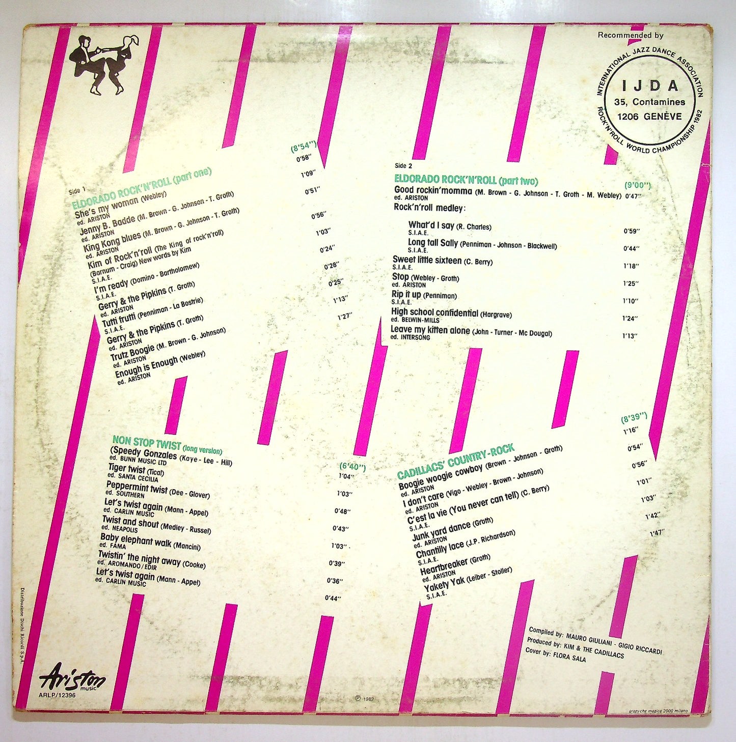 EBOND Kim & The Cadillacs - Cadillacs' Eldorado Dance Vinile V113014