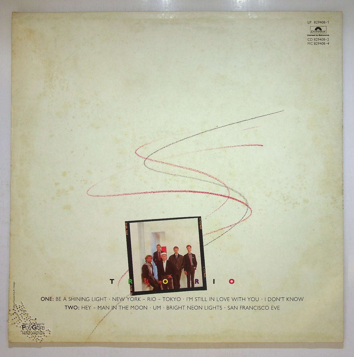 EBOND Trio Rio - Trio Rio Vinile V113026