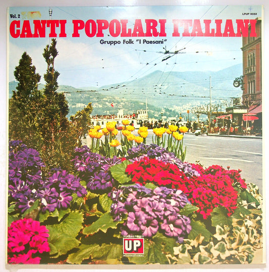 EBOND Gruppo Folk 'I Paesani' - Canti Popolari Italiani Vol. 2 Vinile V113052