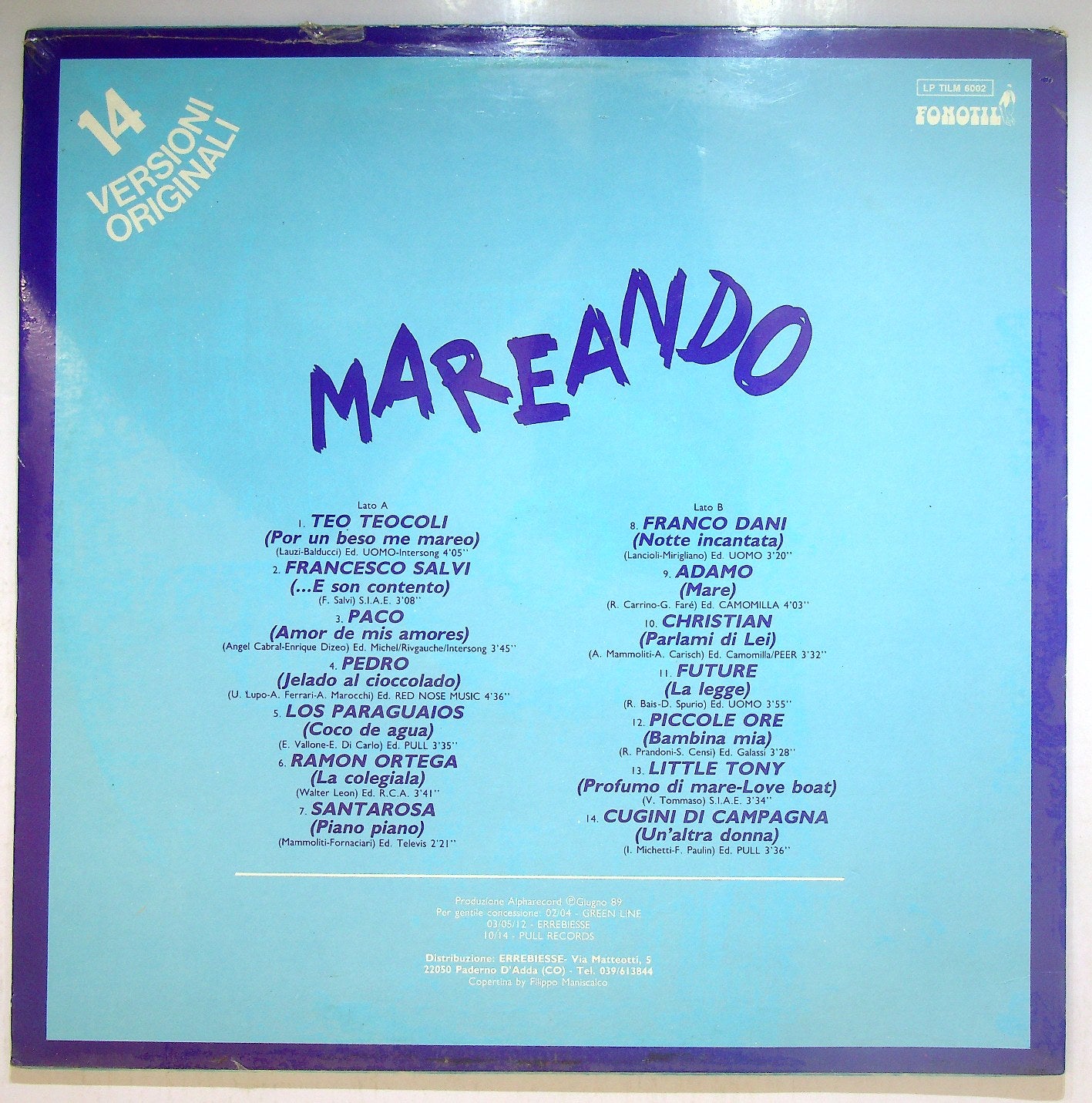 EBOND Various - Mareando Vinile V113054