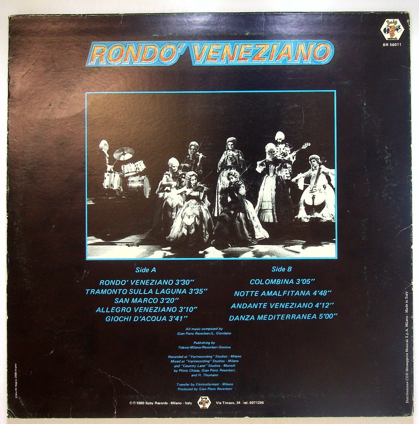 EBOND Rondo' Veneziano - Rondo Veneziano Vinile V113056