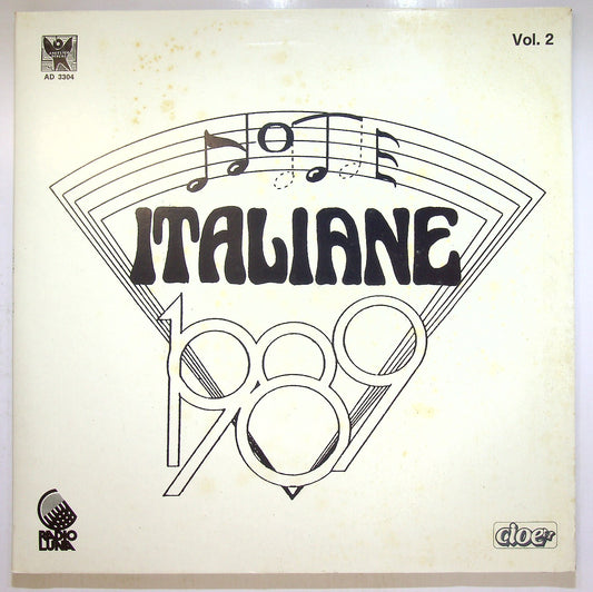 EBOND Various - Note Italiane 1989 Vinile V113068