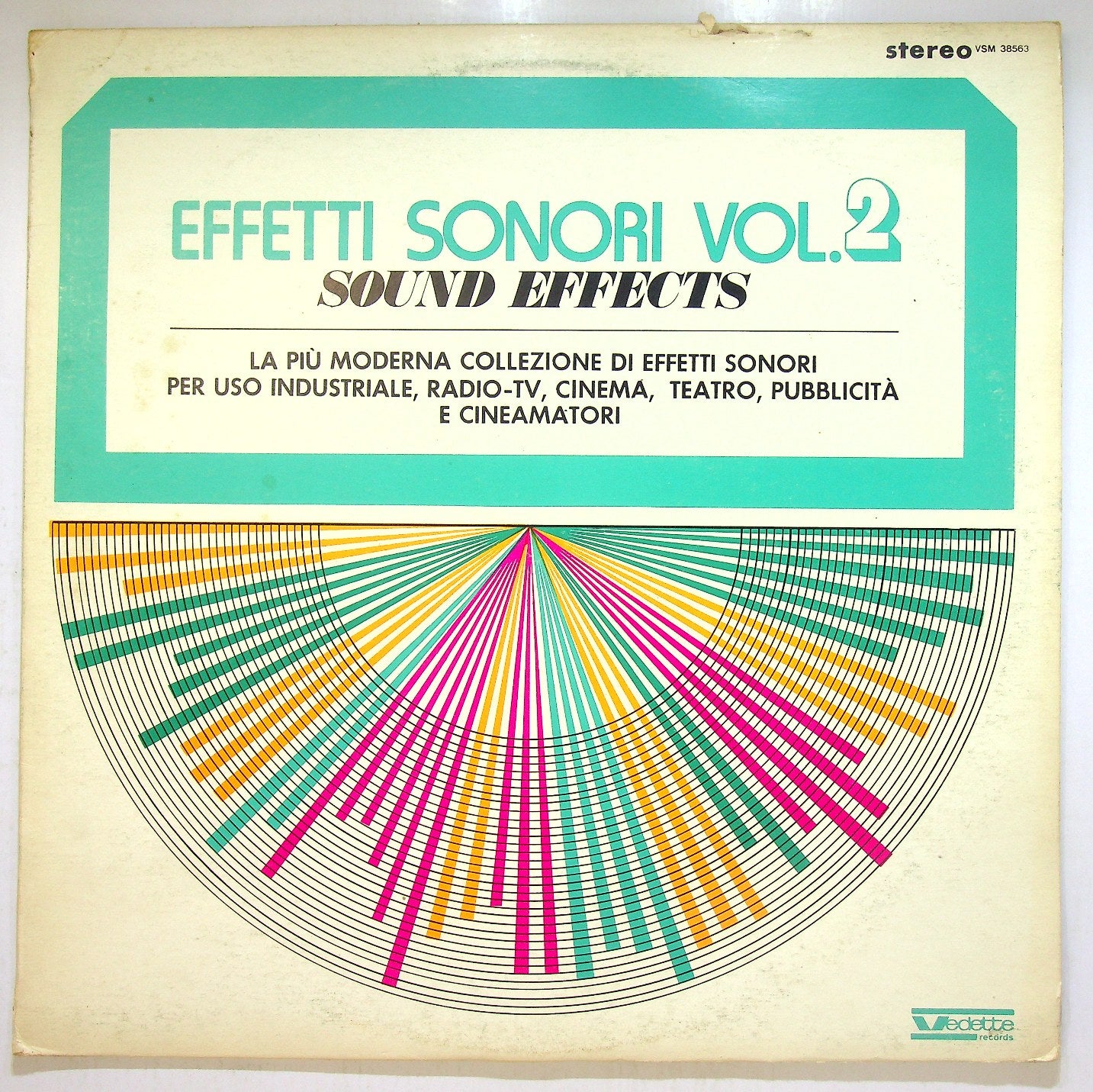 EBOND No Artist - Sound Effects 2 - Effetti Sonori Vol. 2 Vinile V113084