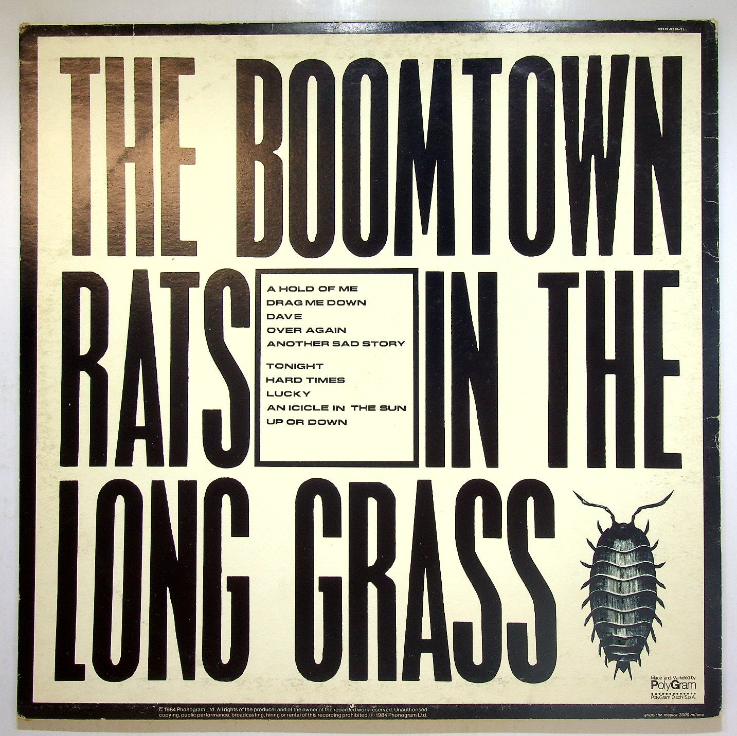 EBOND The Boomtown Rats - In The Long Grass Vinile V113091