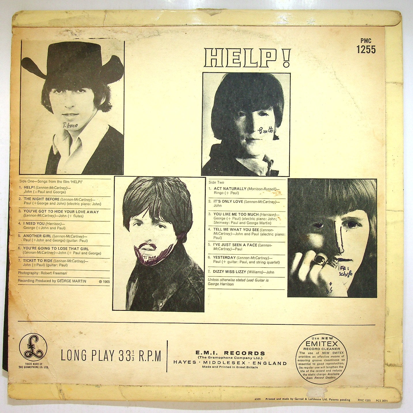 EBOND The Beatles - Help! Vinile V113107
