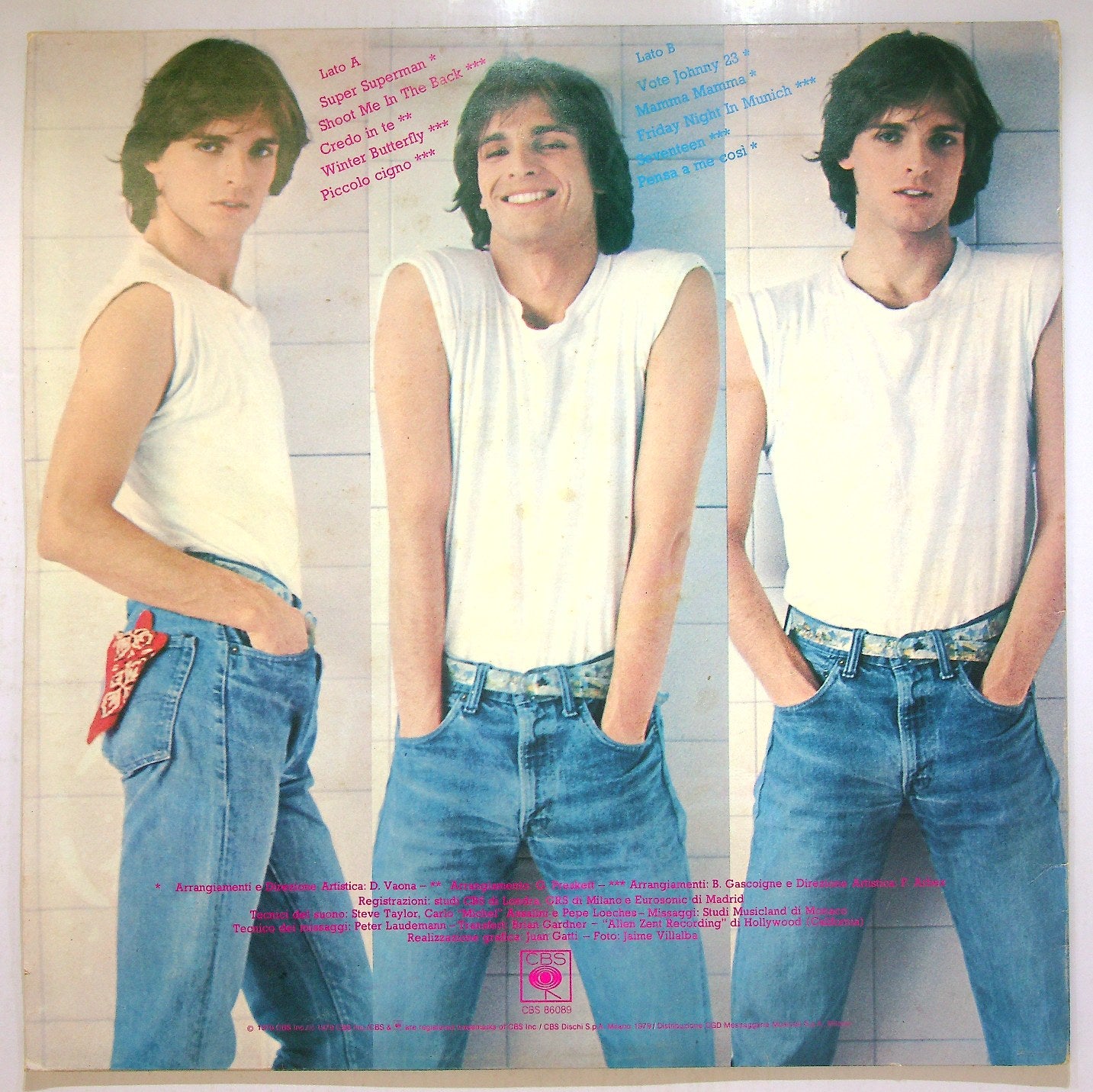 EBOND Miguel Bose - Chicas! Vinile V113112