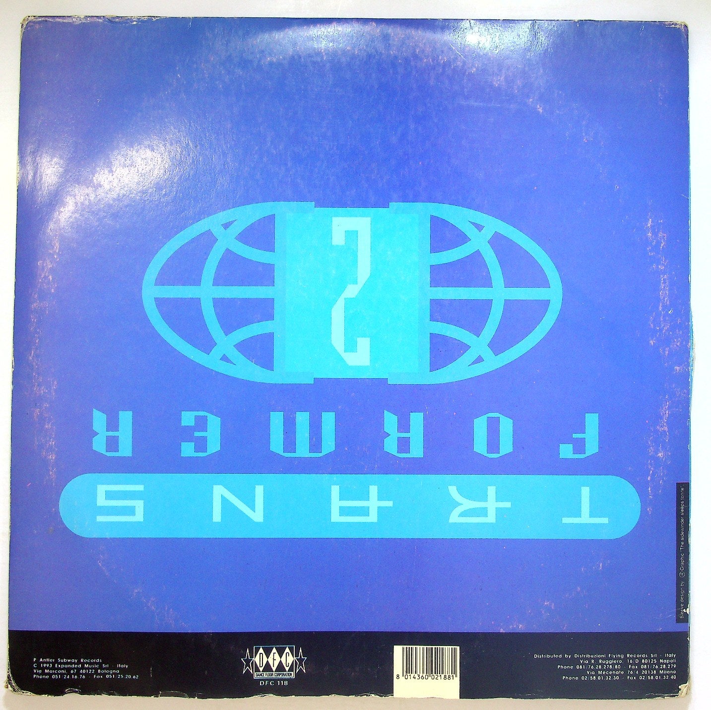 EBOND Transformer 2 FT Asli Tanriverdi - Just Can't Get Enough Vinile V114000