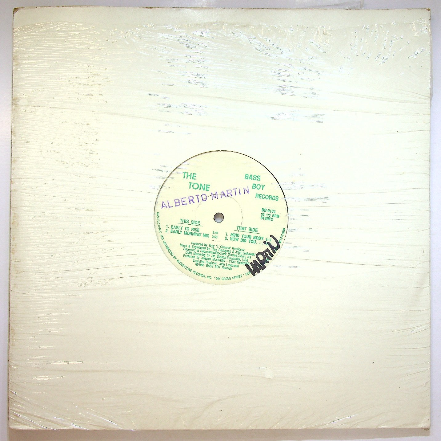 EBOND The Tone - Early To Rise Vinile V114001