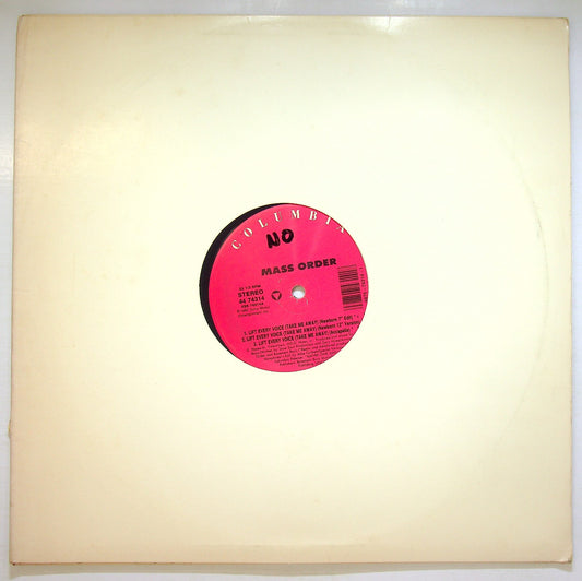 EBOND Mass Order - Lift Every Voice (Take Me Away) Vinile V114005