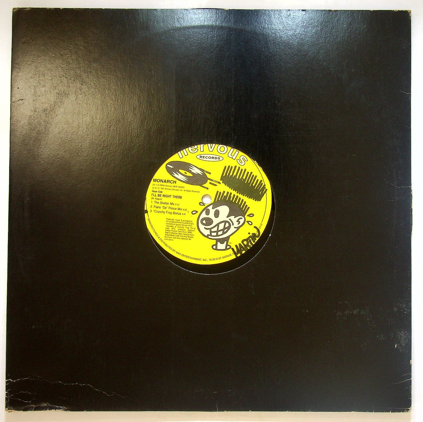 EBOND Monarch - Forever Slammin' / I'll Be Right There Vinile V114007
