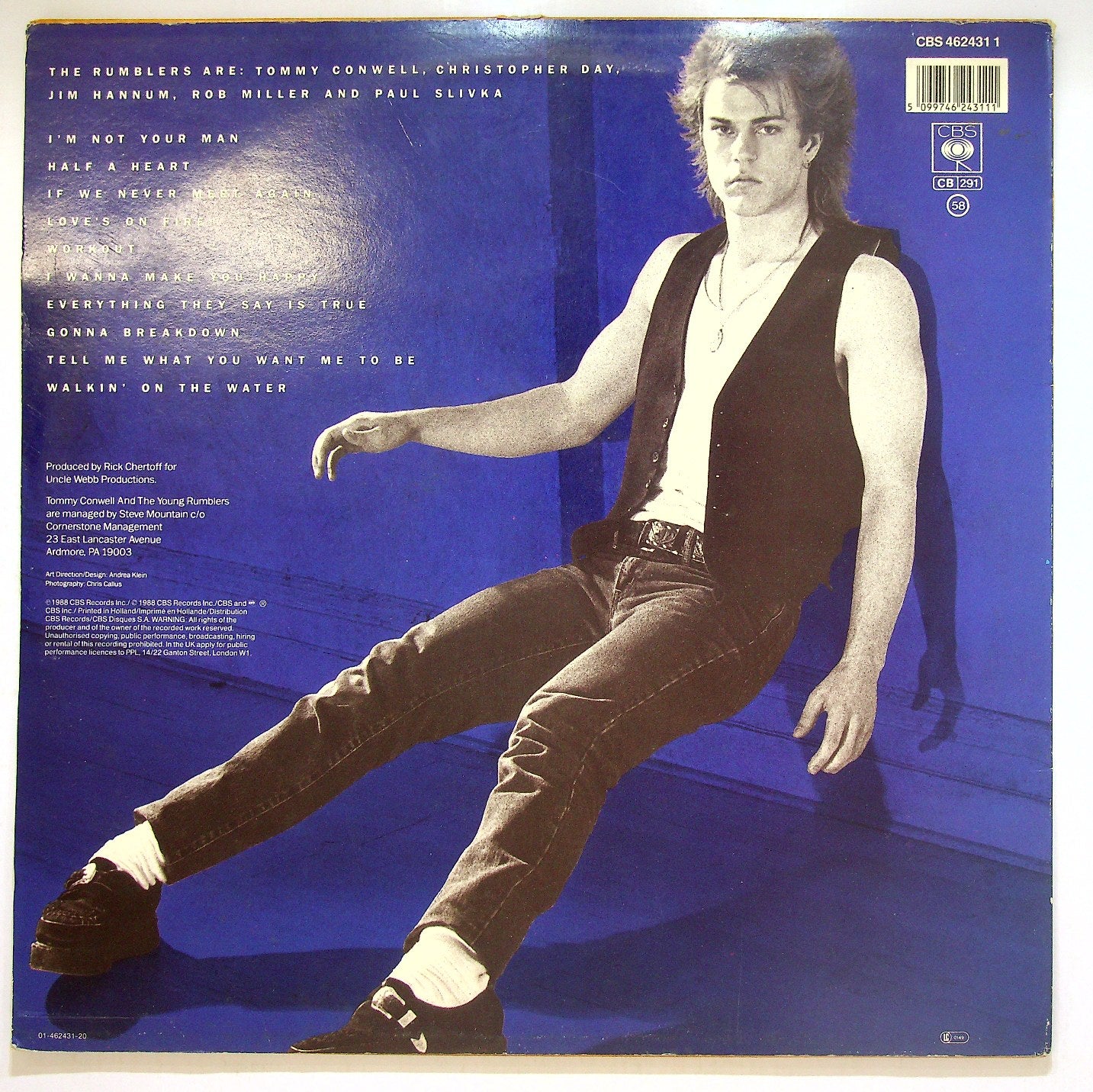 EBOND Tommy Conwell And The Young Rumblers - Rumble Vinile V114025