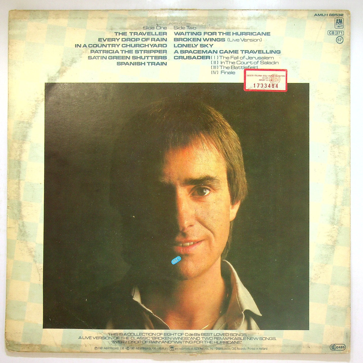 EBOND Chris de Burgh - Best Moves Vinile V114027