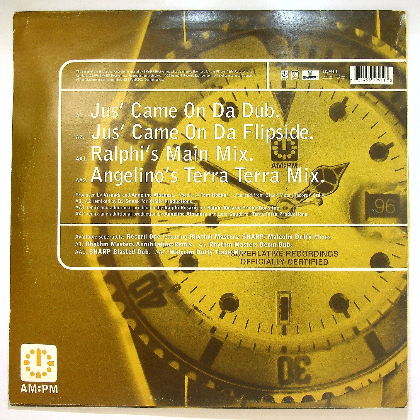 EBOND Cool Jack - Jus' Come Vinile V114033
