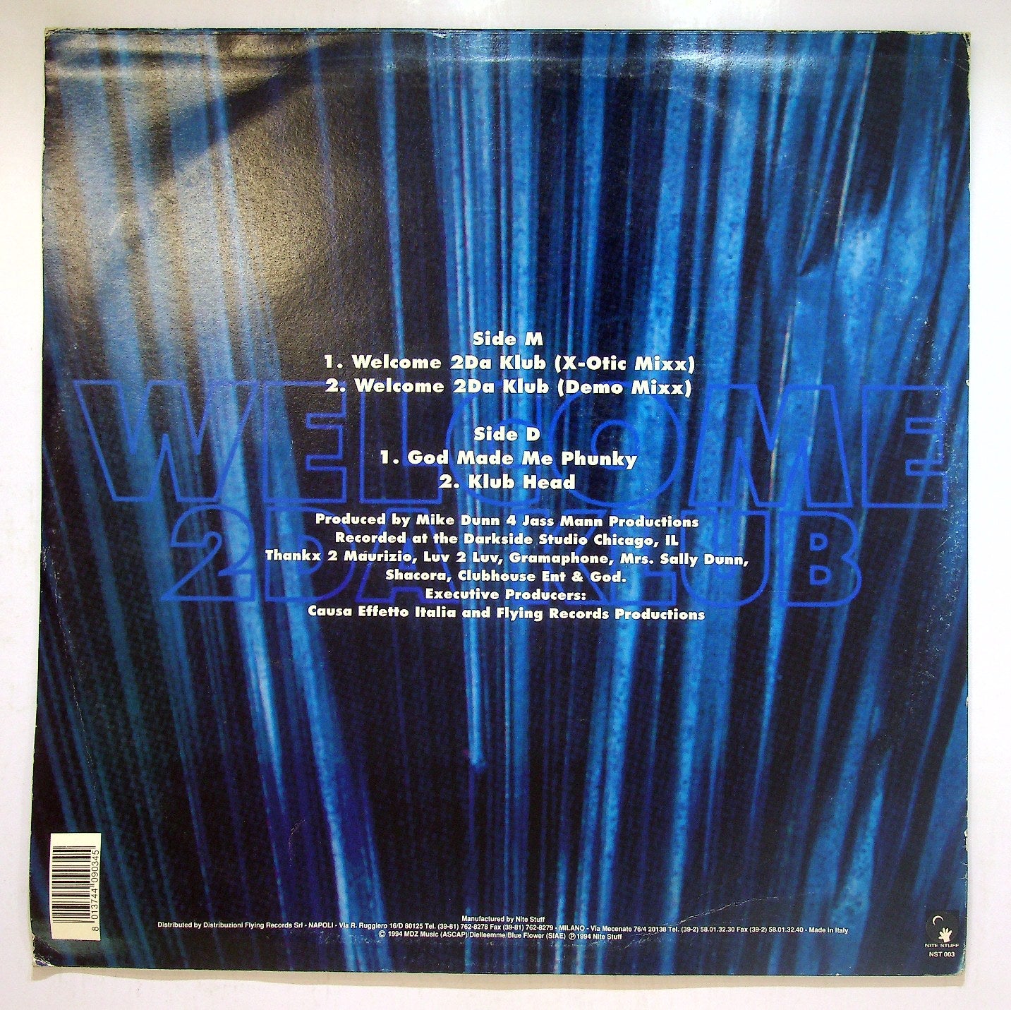 EBOND The MD X-Spress - Welcome 2Da Klub Vinile V114048