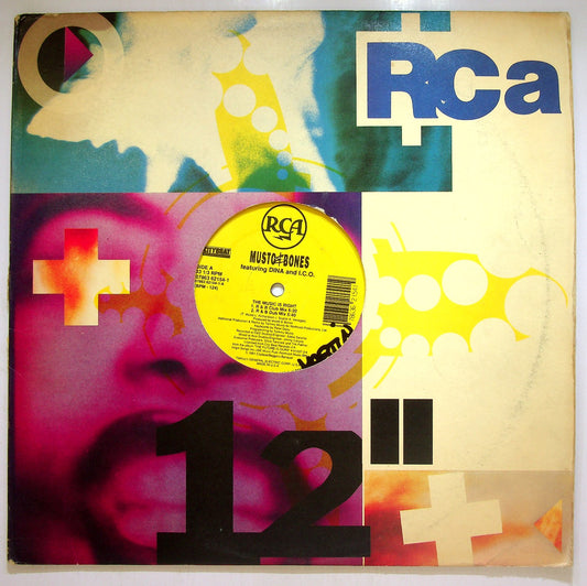 EBOND Musto & Bones - The Music Is Right Vinile V114054