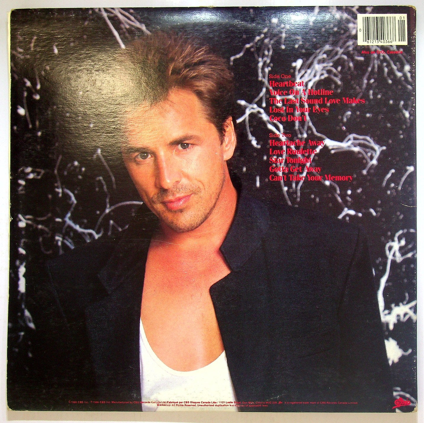 EBOND Don Johnson - Heartbeat Vinile V114080