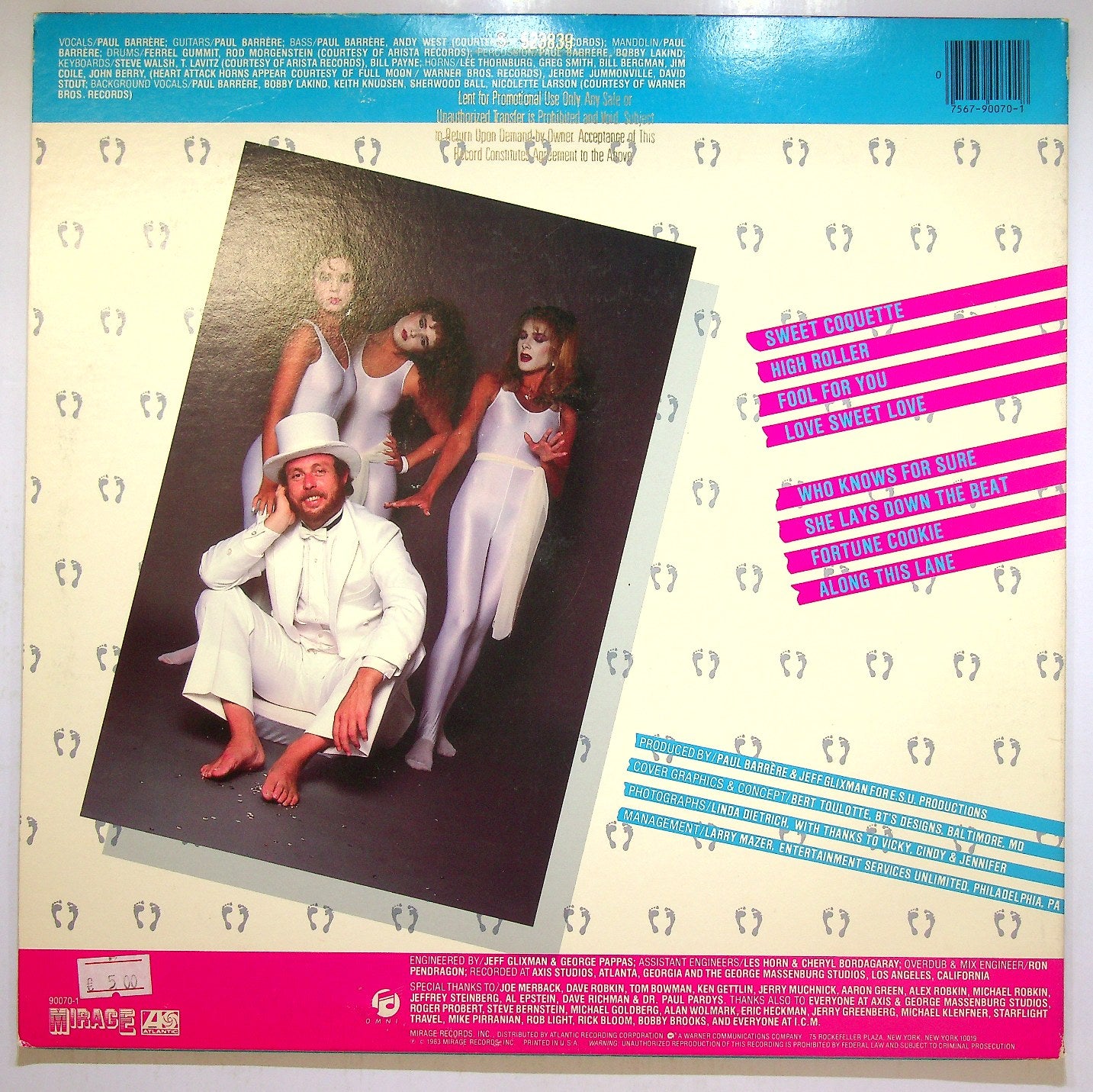 EBOND Paul Barrere - On My Own Two Feet Vinile V114082