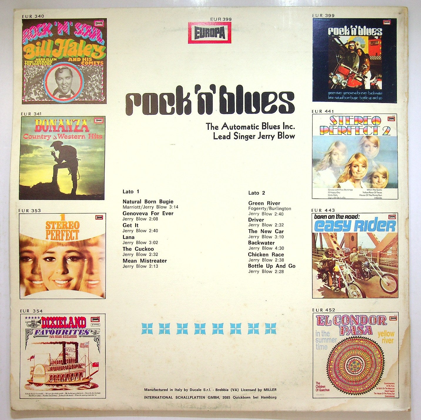 EBOND The Automatic Blues Inc. - Rock 'N' Blues Vinile V114089