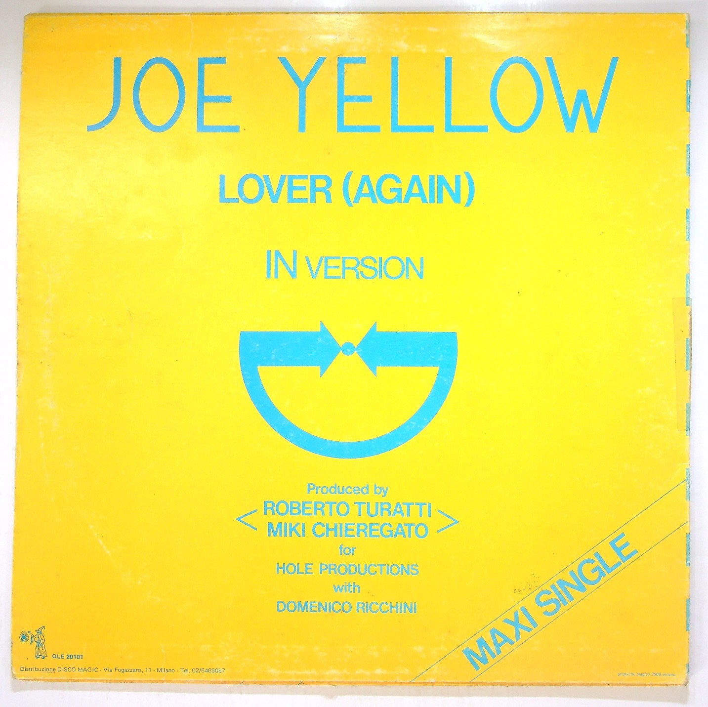 EBOND Joe Yellow - Lover To Lover Vinile V114118